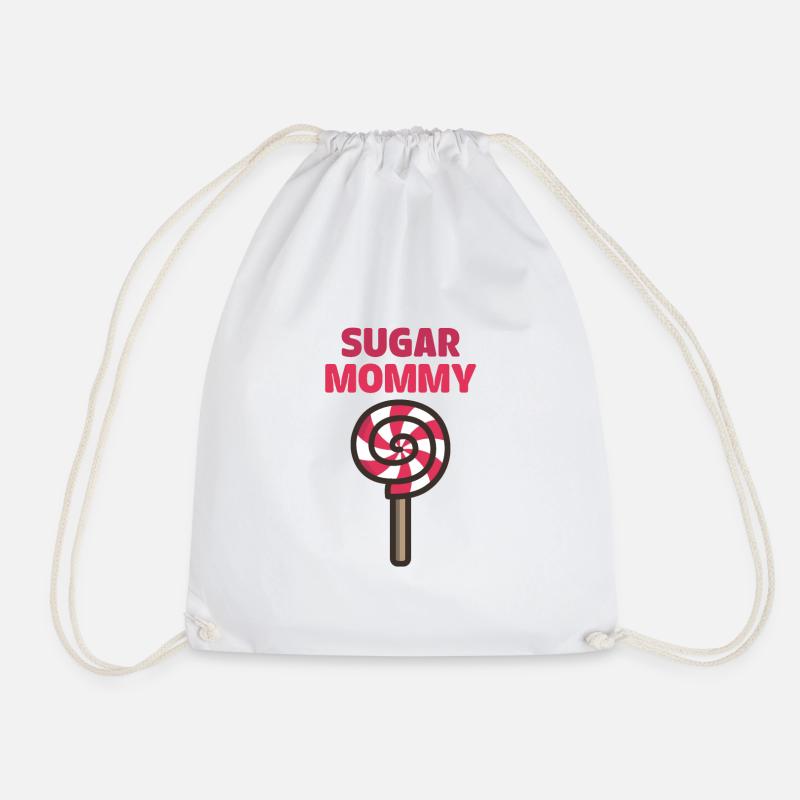 sugar mommy - Turnbeutel - Weiß
