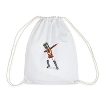 Dabbing Nutcracker Christmas Soldier Dab Dance - Sac de sport léger - blanc - Devant