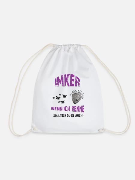 Imker Shirt • Imkereibedarf • Imker Geschenk - Turnbeutel - Weiß
