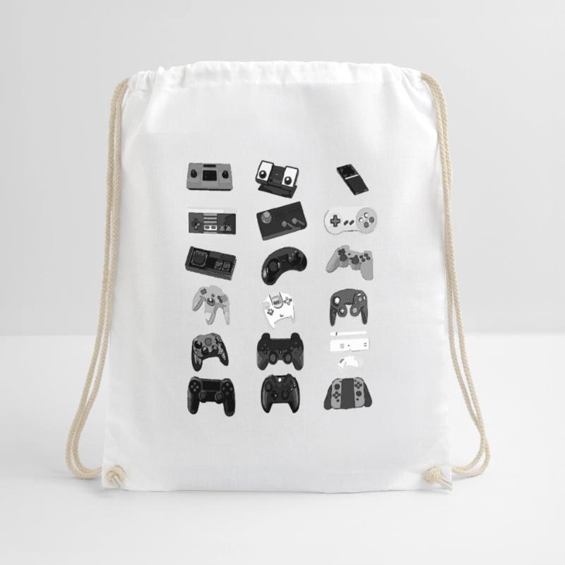 Games Console Controller Evolution Drawstring Bag