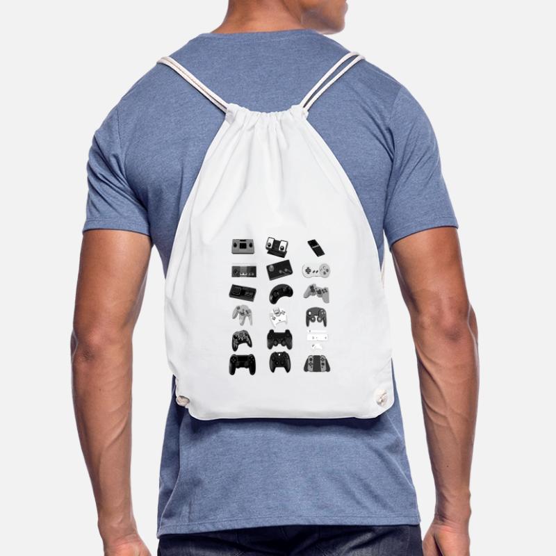 Games Console Controller Evolution Drawstring Bag