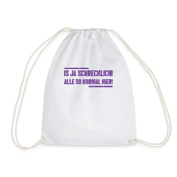 psychologie - Sac de sport léger - blanc - Devant