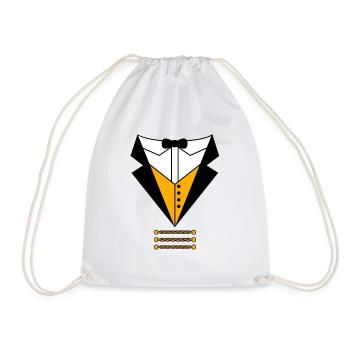 Ringmaster circus ringmaster daddy gift - Drawstring Bag - white - Front