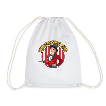Ringmaster Circus Ringmaster Mom Gift - Drawstring Bag - white - Front