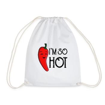 Hot Chilli Hot Chilli - Drawstring Bag - white - Front