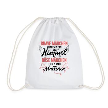 Mallorca Malle Shirt Cadeau de fête pour les fêtes - Sac de sport léger - blanc - Devant