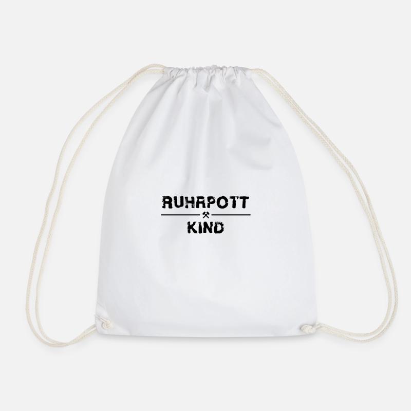 Ruhrpott Kind - Turnbeutel - Weiß
