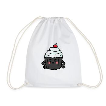 Petit gâteau strict - Sac de sport léger - blanc - Devant