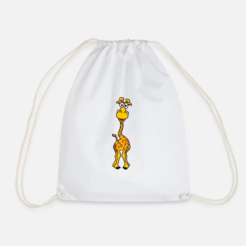 Giraffe - Turnbeutel - Weiß