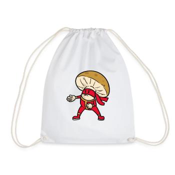 Champignon champignon champignon - Sac de sport léger - blanc - Devant