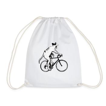 vélo - Sac de sport léger - blanc - Devant
