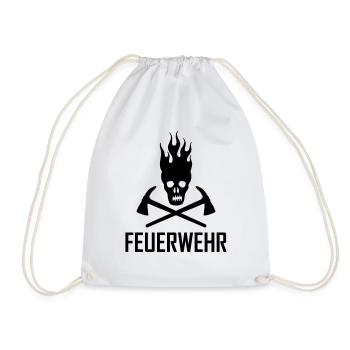 feuerwehr - Sac de sport léger - blanc - Devant