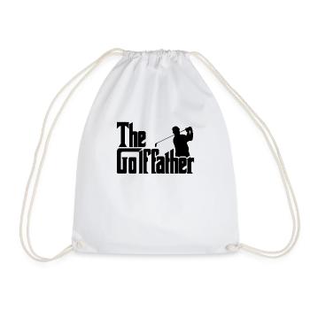 Der Golffather - Turnbeutel - Weiß - Vorne