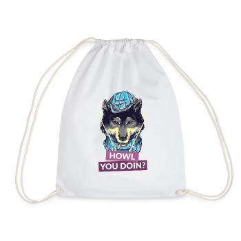 Comment ça va - Sac de sport léger - blanc - Devant