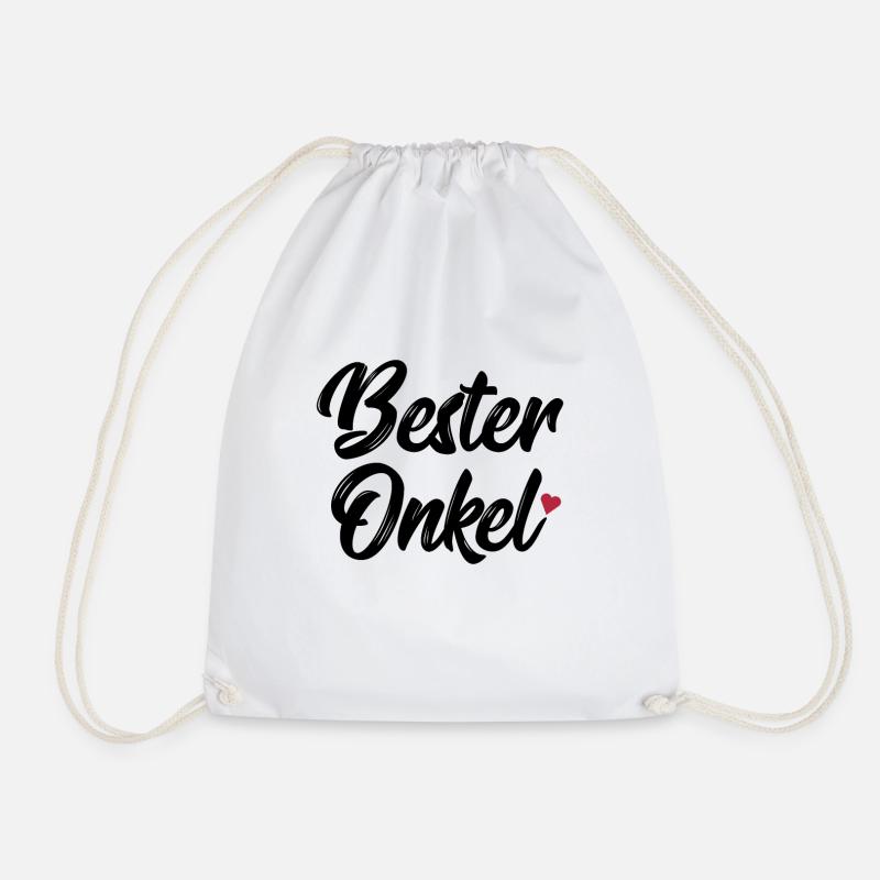 Bester Onkel - Turnbeutel - Weiß