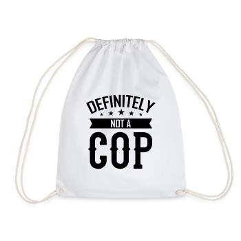 ACAB police - Drawstring Bag - white - Front