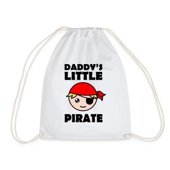Le petit pirate de papa - Sac de sport léger - blanc - Devant
