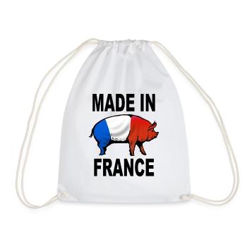 charcutier cochonnailles 04 - Sac de sport léger - blanc - Devant
