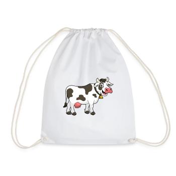 Vache Vaches Farmer Farm Farmer Farmer Gift - Sac de sport léger - blanc - Devant
