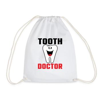 Dent Doctor - Dentiste - Sac de sport léger - blanc - Devant