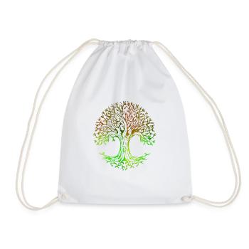 Tree is Life - Sac de sport léger - blanc - Devant