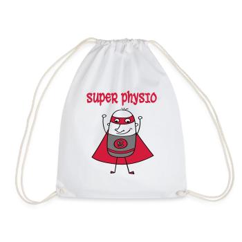 Physio - Drawstring Bag - white - Front