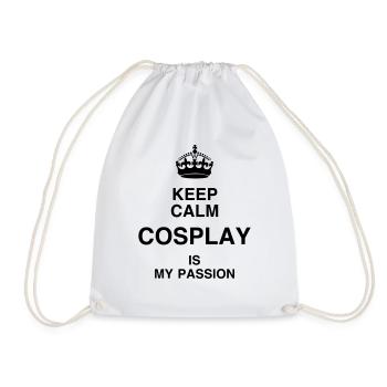 Cosplay / Cosplayer / Manga / Geek - Turnbeutel - Weiß - Vorne