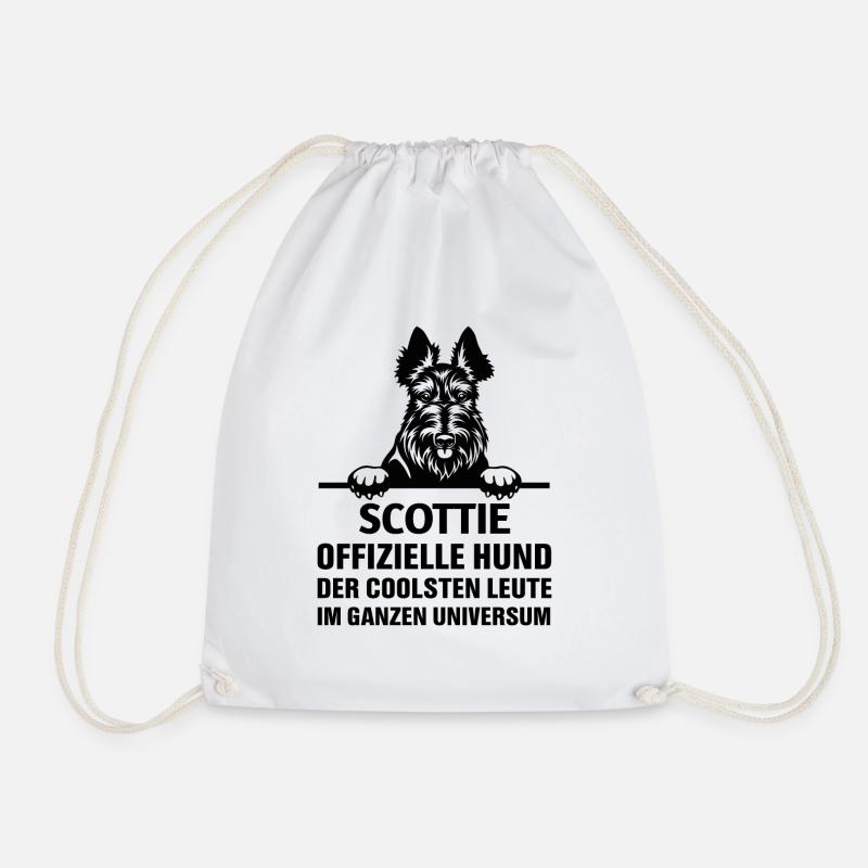 Scottish Terrier Spruch Süß Cool - Turnbeutel - Weiß