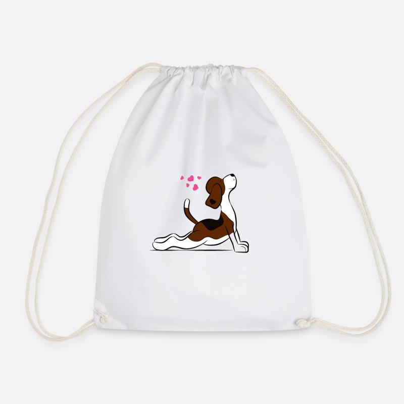 Yogii Dog - Turnbeutel - Weiß