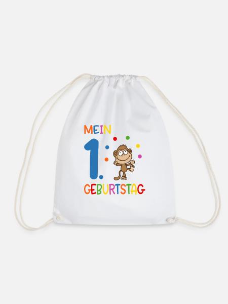 Mein erster Geburtstag - Turnbeutel - Weiß