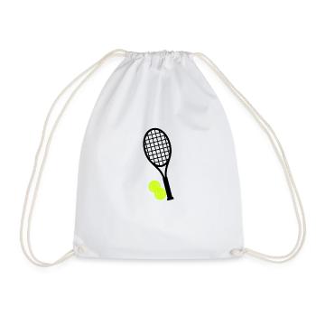 Conception de sport de tennis - Sac de sport léger - blanc - Devant