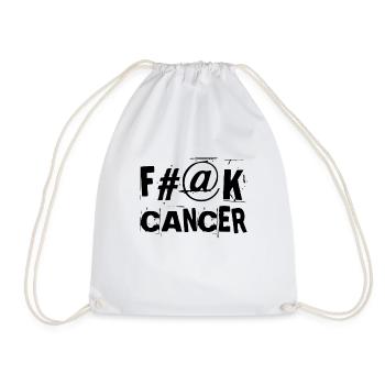Va te faire foutre le cancer - Sac de sport léger - blanc - Devant