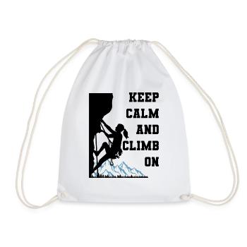 grimper - Sac de sport léger - blanc - Devant
