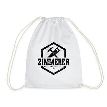 Zimmerer - Turnbeutel - Weiß - Vorne