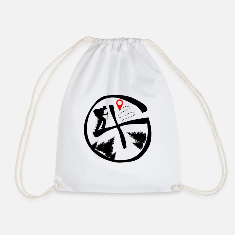 Geocaching - Sac de sport léger - blanc