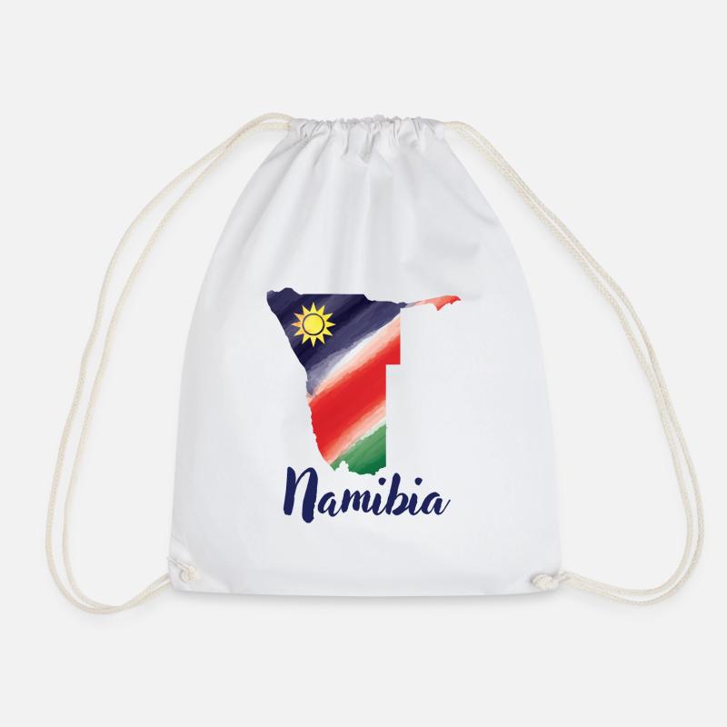 Namibia - Afrika - Turnbeutel - Weiß