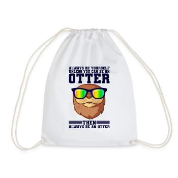 Otter Sonnenbrille - Turnbeutel - Weiß - Vorne