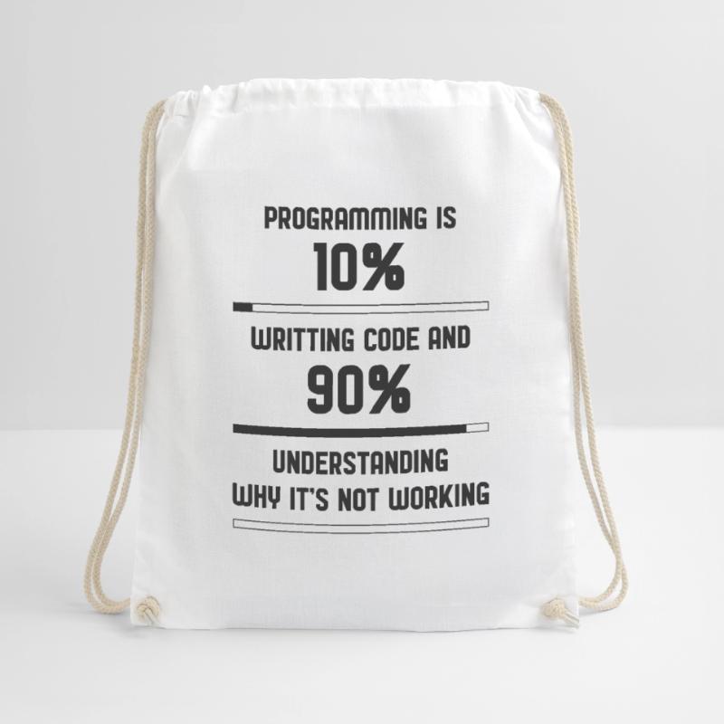 Code de programmation Funny Sac de sport léger