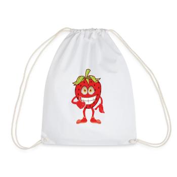 Fraise - Sac de sport léger - blanc - Devant