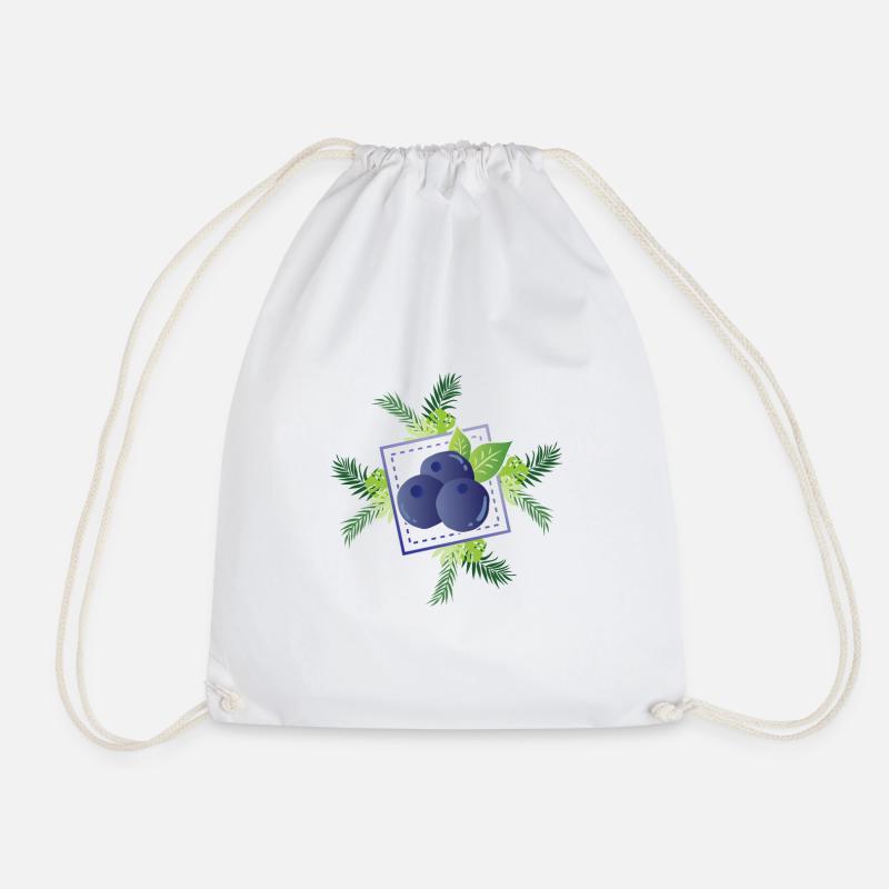 Myrtilles - Sac de sport léger - blanc