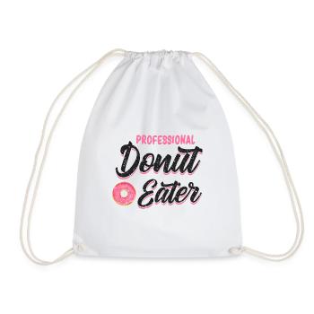 Beignet - Sac de sport léger - blanc - Devant
