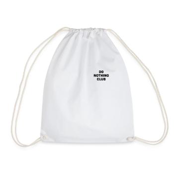 Ne rien faire du club - Sac de sport léger - blanc - Devant