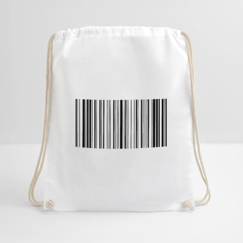 Barcode Scanncode Scanner Scannen Striche Geschenk Turnbeutel