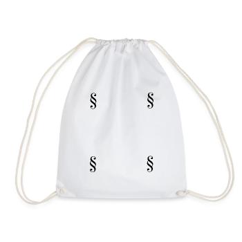 Law paragraph attorney gift - Drawstring Bag - white - Front