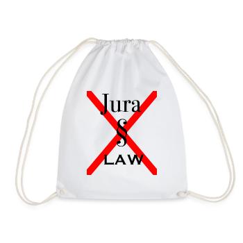 Law paragraph attorney gift - Drawstring Bag - white - Front