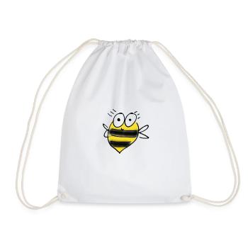 Dicke Hummel - Turnbeutel - Weiß - Vorne