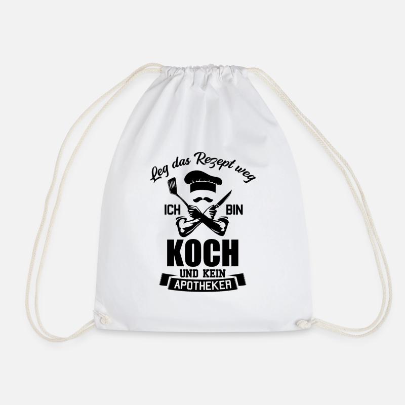 Koch - Turnbeutel - Weiß