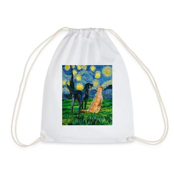 Cadeau pour les propriétaires de Labrador Retriever - Sac de sport léger - blanc - Devant