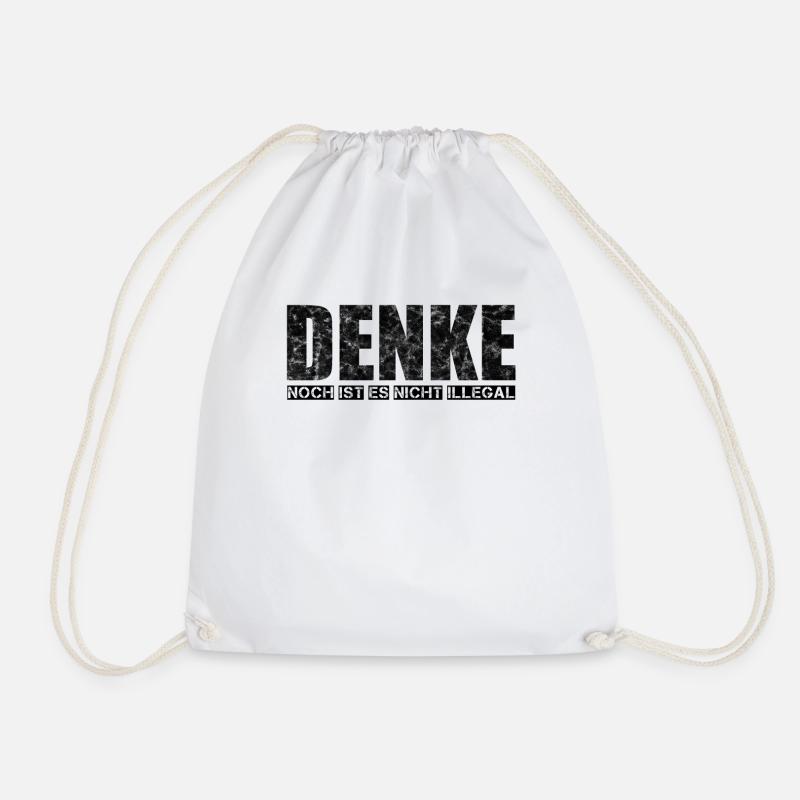DENKE - Turnbeutel - Weiß