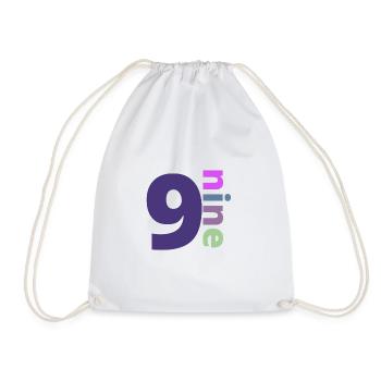 9e cadeaux d'anniversaire, 9 ans d'anniversaire - Sac de sport léger - blanc - Devant